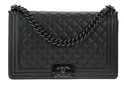 chanel iridescent boy bag black|coco Chanel boys bag.